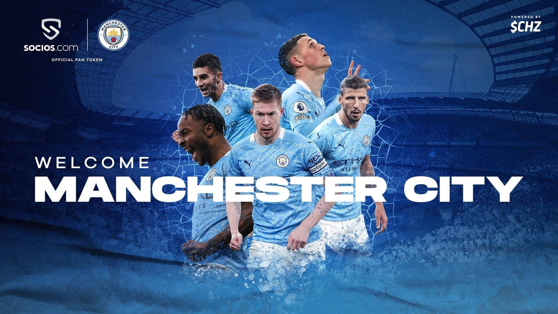 Manchester City lancerer fantoken på Socios.com