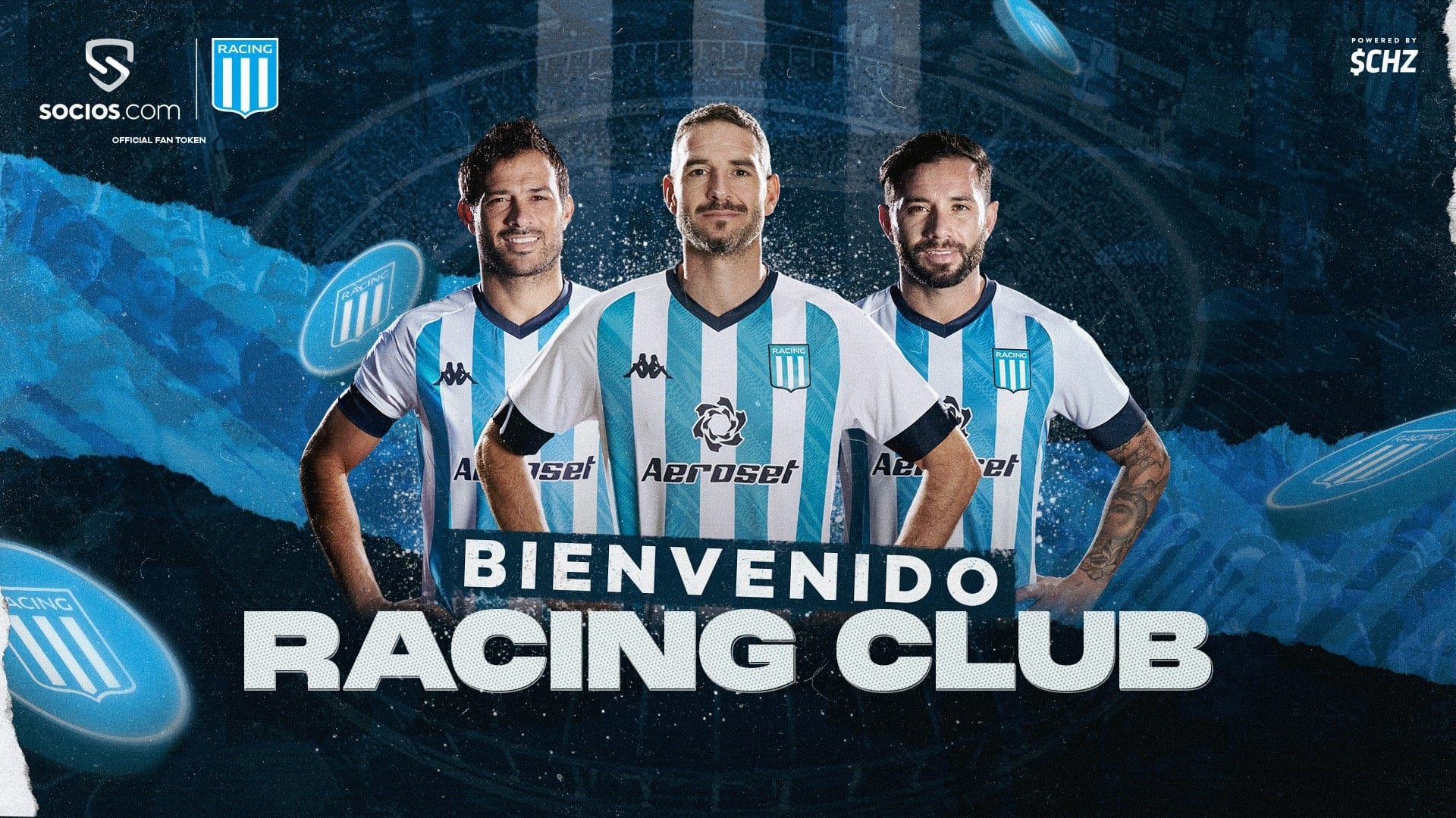 Racing Club Partners With Chiliz To Launch Its Official Fan Token On   - Socios