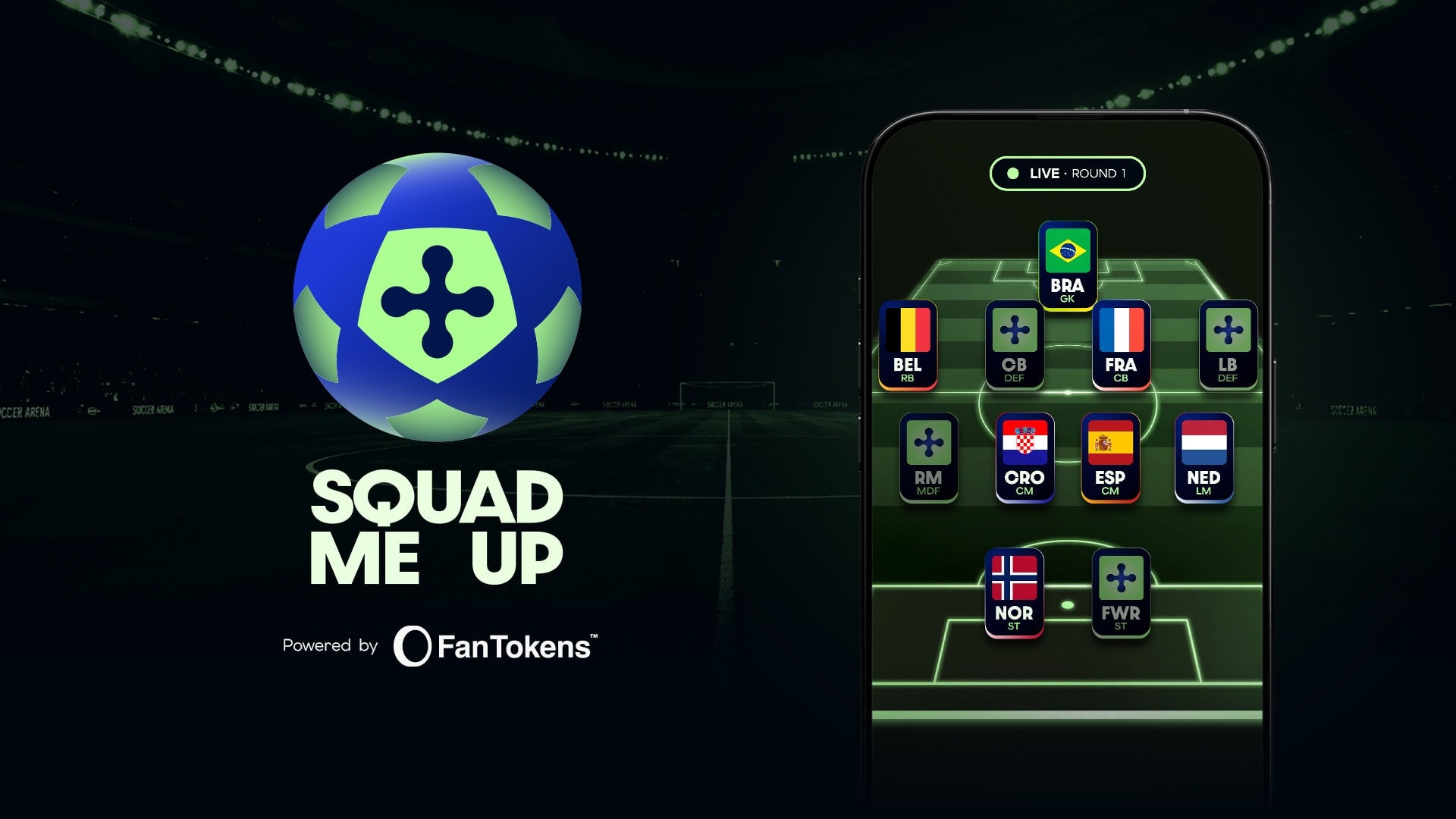 Introducing Squad Me Up: A New Fantasy Football Experience Powered by Fan Tokens™